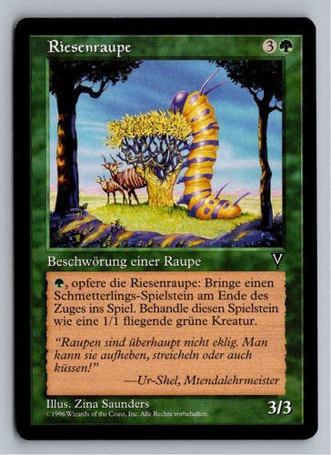 Magic mtg riesenraupe - riesenraupe, giant